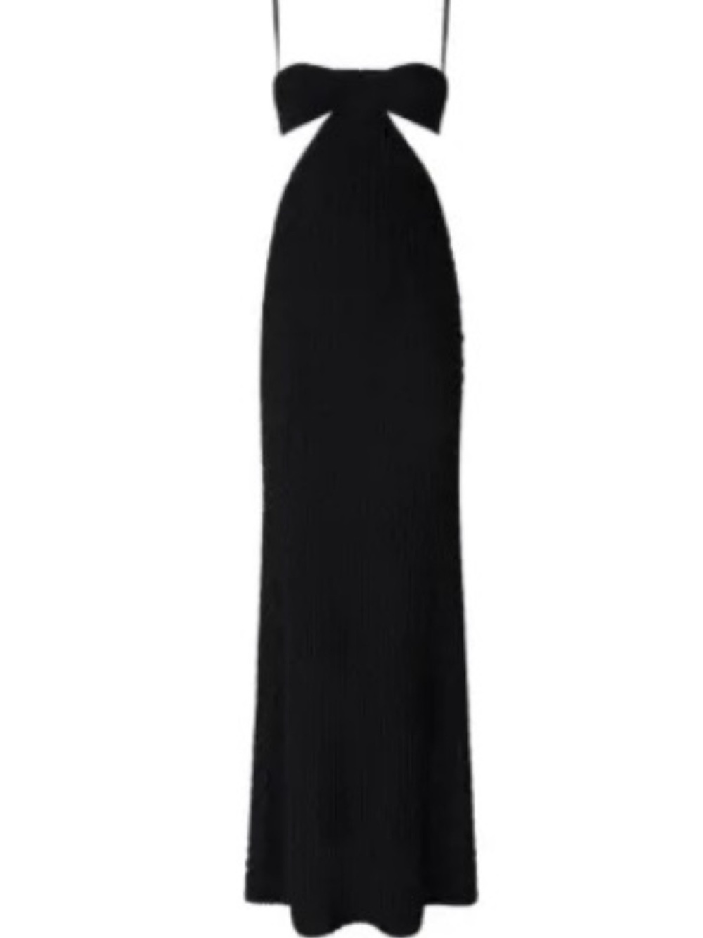 Missoni Black Strapless Bow-Front Maxi Dress